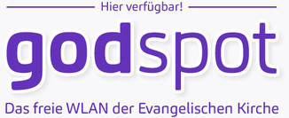Hier verfügbar! - godspot - Das freie WLAN der Evangelischen Kirche